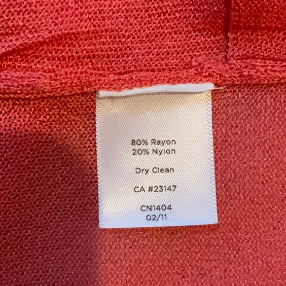 Talbots Petite Sheer Shutter Front Cardigan - Picture 7 of 7